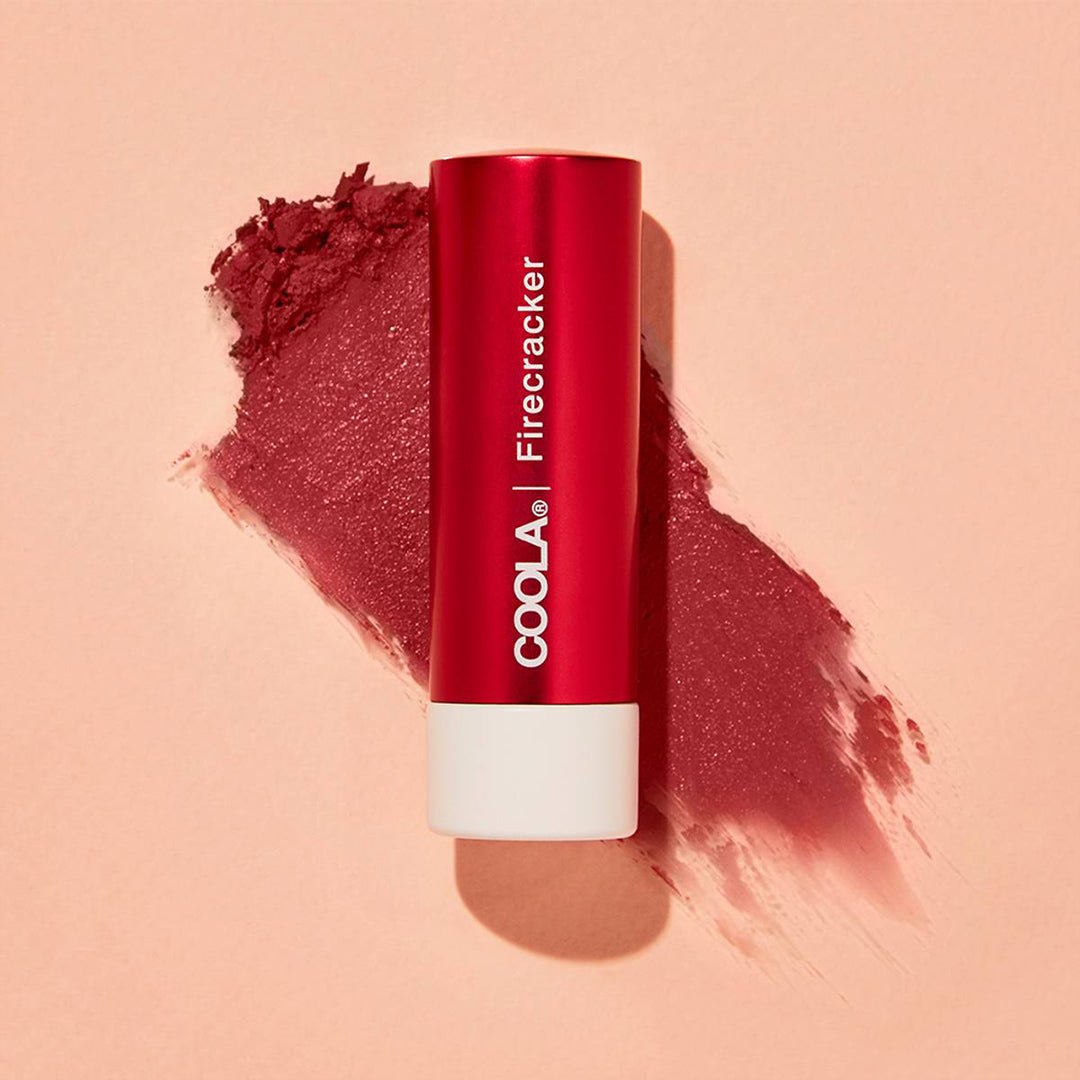 Coola - Mineral Liplux Lip Balm SPF30, Firecracker - iGlow.no