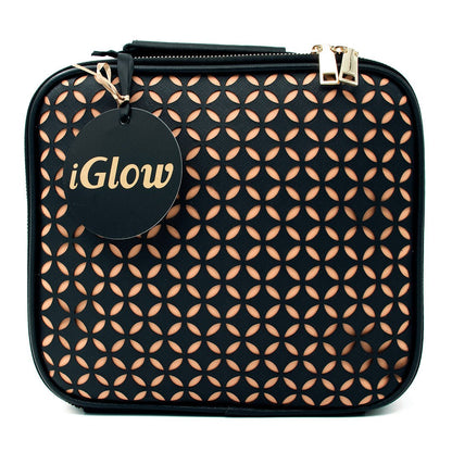 iGlow Big Cosmetic Bag - Sminkeveske, sort (black) - iGlow.no