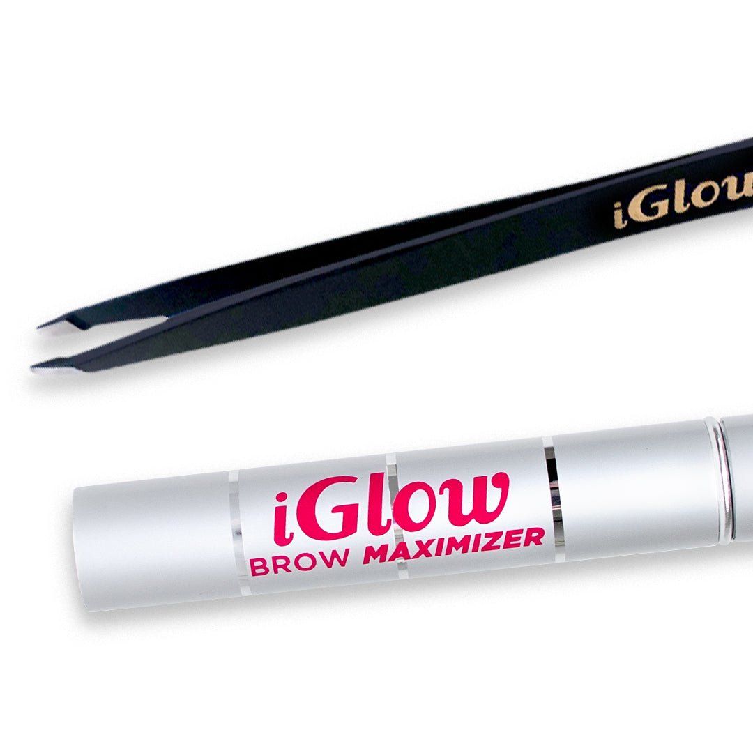 iGlow Brow Maximizer &amp; iGlow Slanted Tweezer - iGlow.no