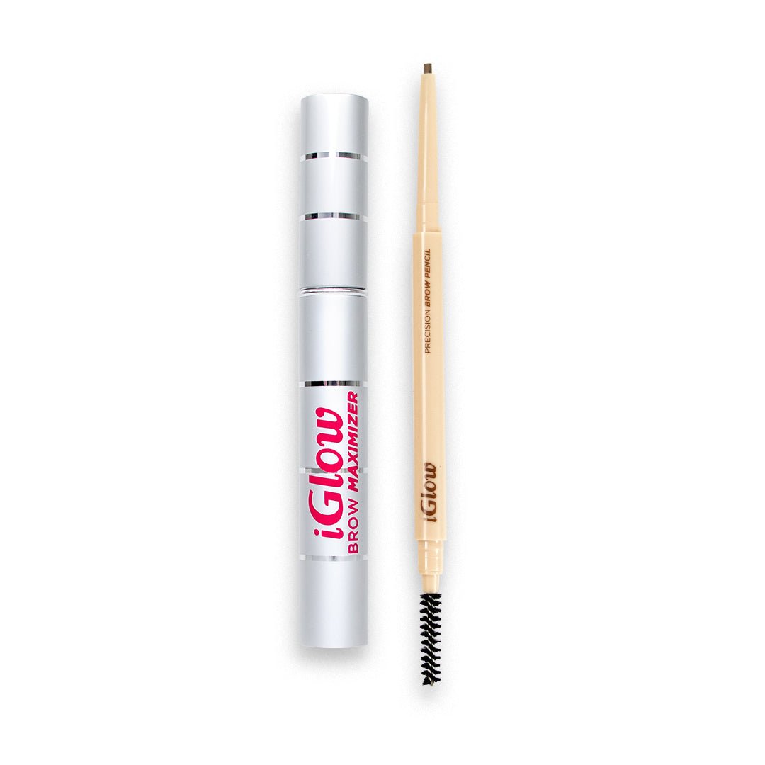 iGlow Brow Maximizer &amp; Precision Brow Pencil, Taupe - iGlow.no