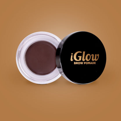 iGlow Brow Pomade - Brynpomade, dark brown (mørk brun) - iGlow.no