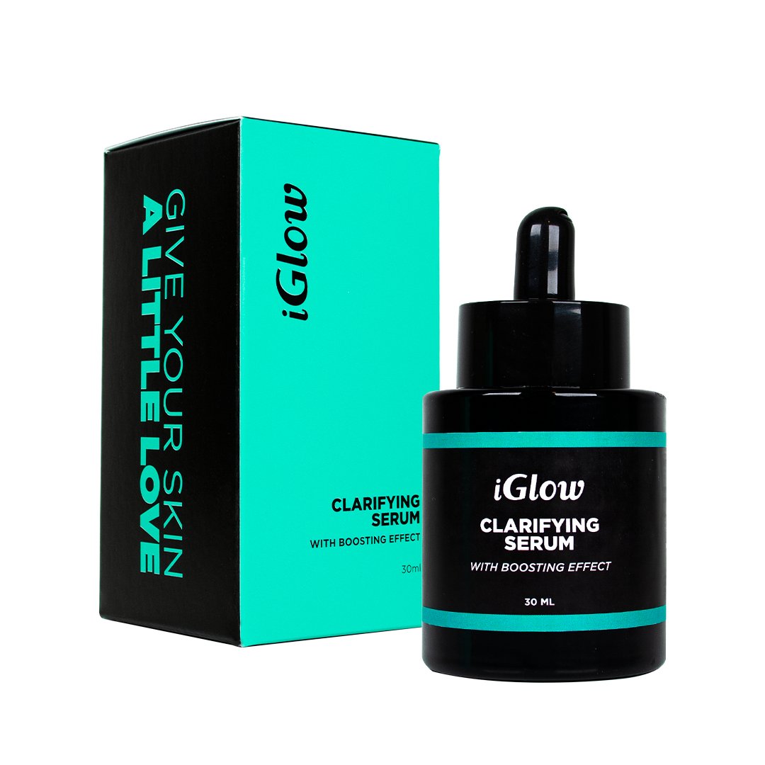 iGlow Clarifying Serum (With Booster Effect) - Ansiktsserum, 30 ml - iGlow.no