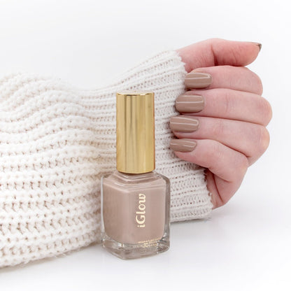 iGlow Neglelakk - Sweet Sand (Beige) - iGlow.no