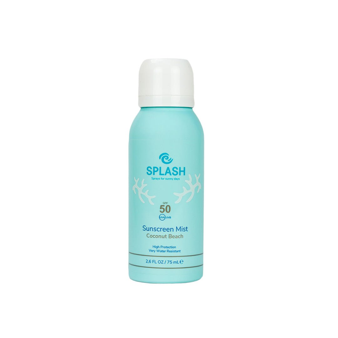 Splash Sunscreen Mist - Coconut Beach, SPF 50, 75ml - iGlow.no