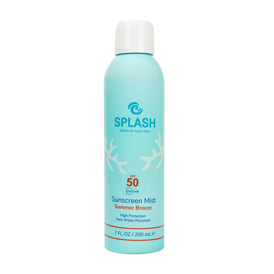 Splash Sunscreen Mist - Summer Breeze, SPF 50, 200ml - iGlow.no
