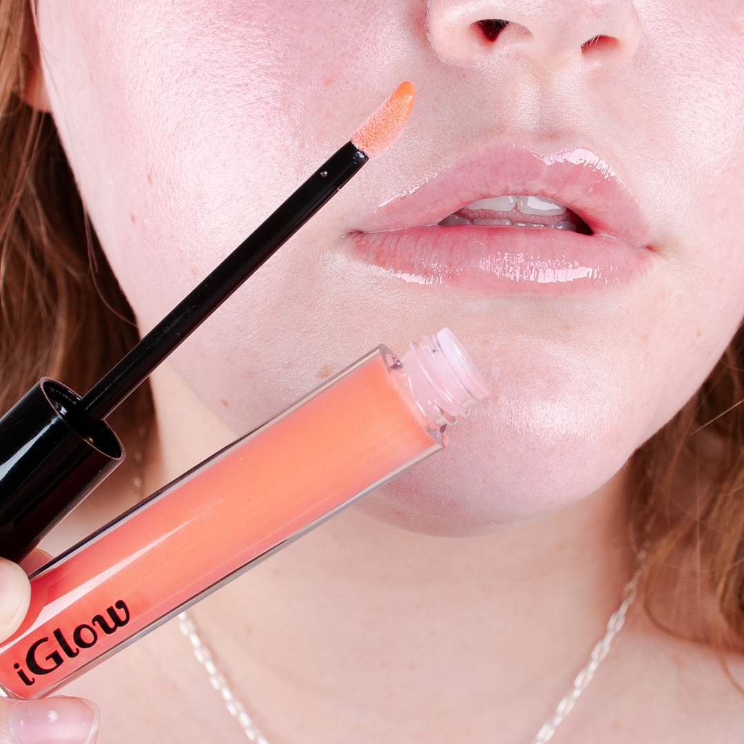 iGlow Lash Maximizer &amp; Lip Plumper, Peach