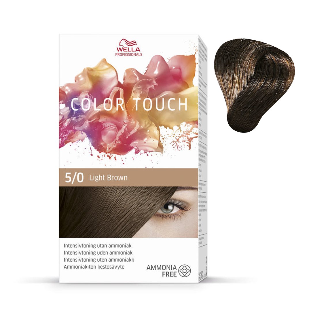 Wella Color Touch - Light Brown 5/0 - iGlow.no
